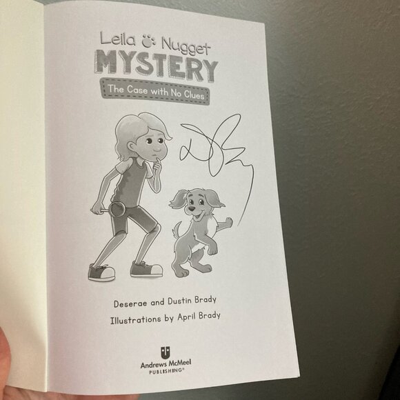 Leila & Nugget Mystery: The Case with No Clues - SIGNED Copy - Paperback - Picture 3 of 5